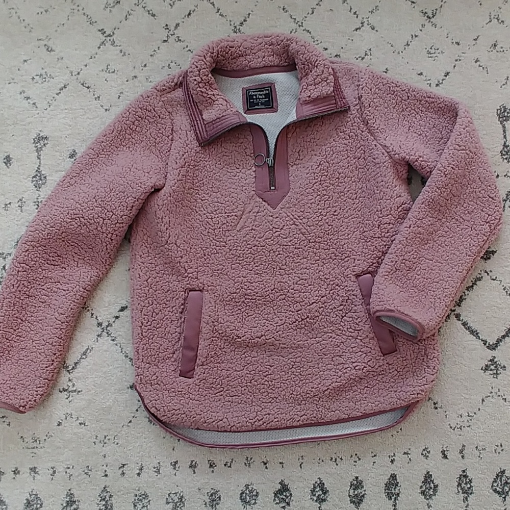 Abercrombie & Fitch sherpa pullover